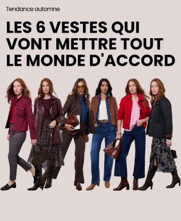 LES 6 VESTES QUI VONT METTRE TOUT LE MONDE D'ACCORD